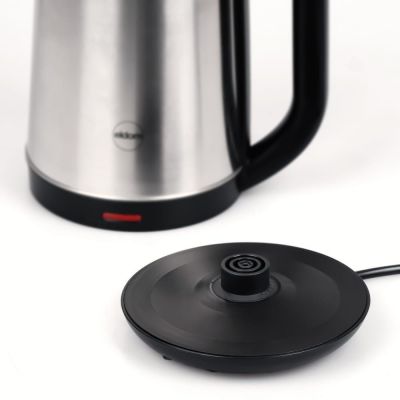 15. ELDOM CORDLESS KETTLE CS30 ACERO 20 L STEEL 1850-2200W TILTING LID, HOT PLATE, SWIVEL BASE