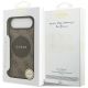 8. Guess 4G Circle Classic Logo MagSafe case for iPhone Air - brown