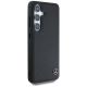 4. Mercedes Leather Horizontal Debossed Curves MagSafe Case for Samsung Galaxy S25 - Black