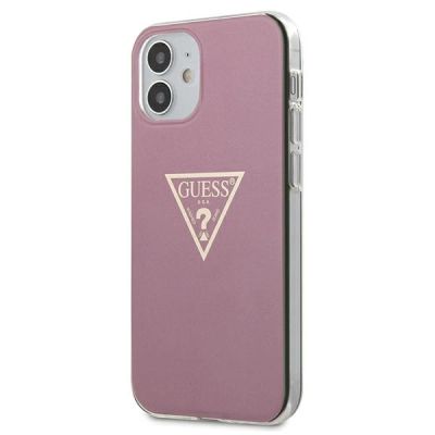 2. Guess GUHCP12SPCUMPTPI iPhone 12 mini 5.4" pink/pink hardcase Metallic Collection
