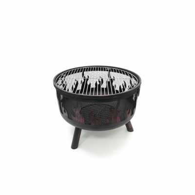 10. HEAT GARDEN FIREPLACE HORNSET BASKET