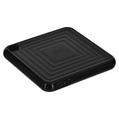 6. Silicon Power PC60 External SSD Drive (1TB; USB 3.2 Gen 2; SP010TBPSDPC60CK)