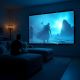 6. MACLEAN PROJECTION SCREEN, 120", 240X180CM, 25MM BORDER 4:3, TENSION HOOKS MC-169