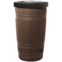 RAINWATER TANK WOODCAN 265L BROWN