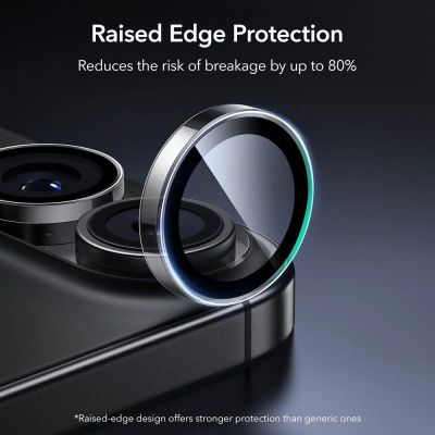 4. ESR Armorite Camera Cover for iPhone 16 / 16 Plus / 17 - Transparent