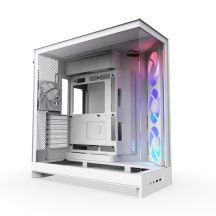NZXT H9 Flow RGB Midi Tower Case White