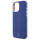 6. Mercedes Silicone Red Stripe MagSafe Case for iPhone 16 Pro Max - Navy Blue