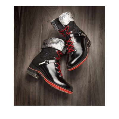 2. Rossignol W 1907 Megeve Black Gloss Shoes