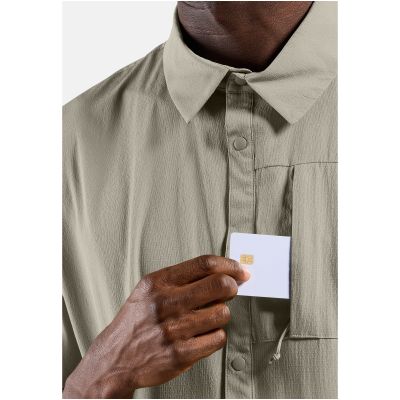 ODLO Shirt s/s ESSENTIAL men's short-sleeve shirt, grey