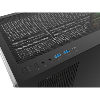 6. Thermaltake View 270 Plus WS ARGB Midi Shoes Black