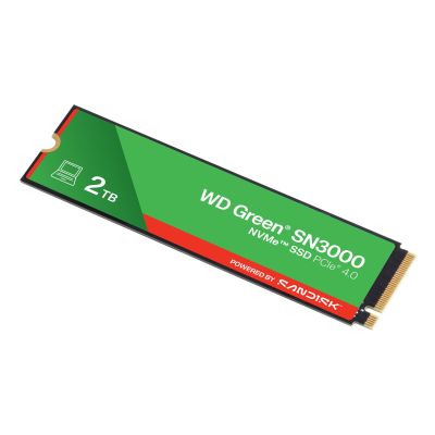 6. WD Green SN3000 2TB M.2 NVMe SSD WDS200T4G0E