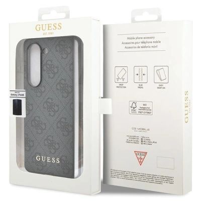 6. Guess GUHCZFD5GF4GGR F946 Z Fold5 gray/gray hardcase 4G Charms Collection