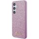 2. Guess Glitter Script case for Samsung Galaxy S24 - purple
