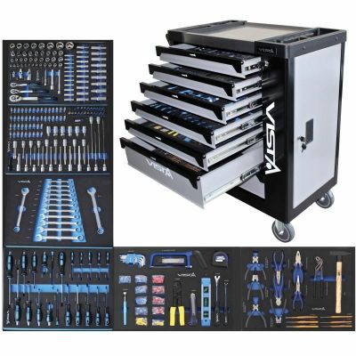 TOOL TROLLEY 257 pcs VISTA