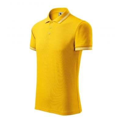 Adler Urban M MLI-21904 yellow polo shirt