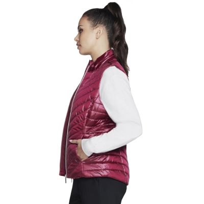 3. Skechers GO Shield Shine Vest JA151-PKRD Pink L