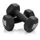 4. Meteor 2x5 kg cast iron dumbbell set