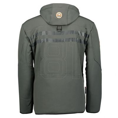 4. Geographical Norway Softshell Jacket Royaute DB 068 M WY8027H/GN/Dark Gray / Orange