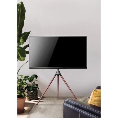7. MANHATTAN Mobile TV Stand with Tripod 45"-65" 32kg