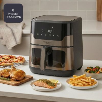 5. Black+Decker BXAF8001E 1700W fat-free fryer | 8 years old