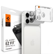 Spigen Optik Pro XL GLAS.TR EZ FIT Tempered Glass for iPhone 18 Pro - Silver