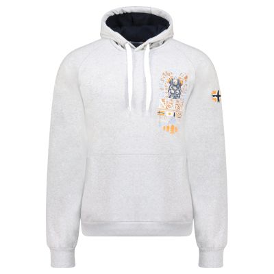 5. Geographical Norway Gakado Blended DB 100 M sweatshirt WZ3016H/GN-Blended Gray