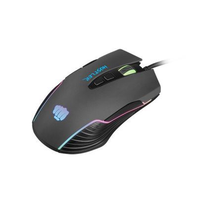 4. FURY HUSTLER 6400DPI RGB GAMING MOUSE NFU-1698