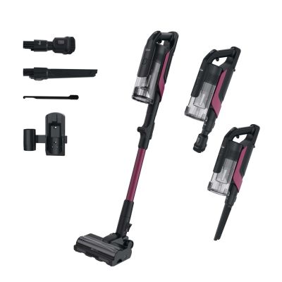 Hoover HF610HX 011 Upright Vacuum Cleaner Battery Dry EPA Bagless 0.7L 650W Purple 4Ah