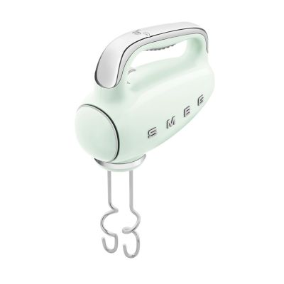 9. Smeg HMF01PGEU Hand Mixer in a Retro 1950s Style. Pastel Green.