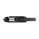 5. Pendrive SanDisk Ultra Dual GO SDDDC3-032G-G46 (32GB; USB 3.0, USB-C; black)