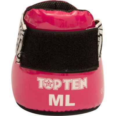 62. TOP TEN OSTT-PU "SUPERLIGHT PRISM" Foot Protectors (WAKO APPROVED)