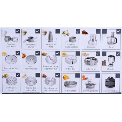 9. BOSCH MC 812M865 food processor