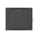 19. Lanberg 19" 9U 600x600 black wall-mounted rack cabinet with perforated doors (flat pack)