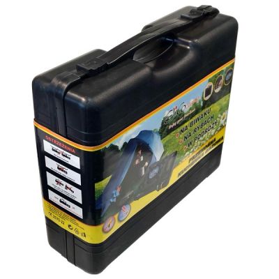 6. ELICO BDZ-155B Portable Camping Gas Stove in a Case for Cartridges, 2.2 kW, Piezo Ignition