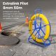 3. Extralink Pilot 8mm 50m | Pilot Cable Puller | FRP Fiberglass, Diameter 8mm, Length 50m, Yellow