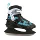 2. Roces ICY 5 women's ice skates black, white, and blue 450737 001