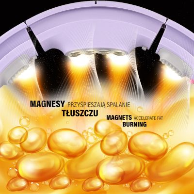 4. Hula Hop HMS HHM13 with magnets, weights and counter purple