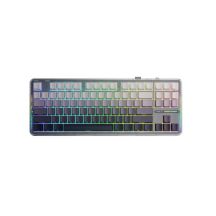 gasket F87 Gradient Gray SpaceCrystal switch RGB AULA keyboard