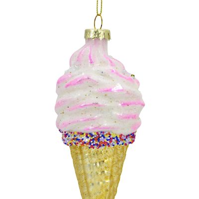 11. GLASS BALL MAT ICE CREAM MICA