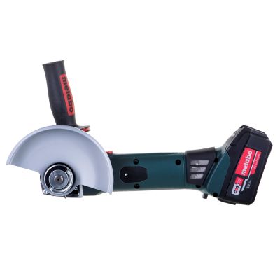 24. METABO W 18 LTX 150 QUICK angle grinder (600404650) + metaBOX 165 L case Green, Black