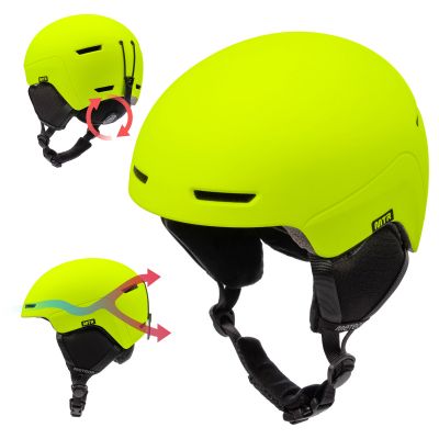 20. Meteor Avalo M Ski Helmet 55-58 cm Neon Yellow