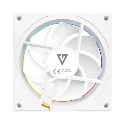 4. MODECOM VOLCANO LOOP 120 ARGB FAN WHITE