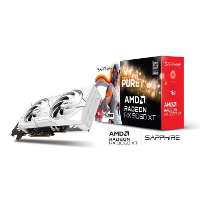 24. graphics card SAPPHIRE PURE RX 9060 XT GAMING OC 16GB