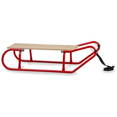 11. Metal Sled for 2 People, Red