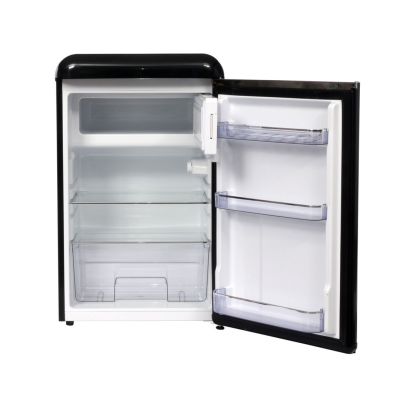 3. Ravanson LKK-120ERB Retro Refrigerator (Black)