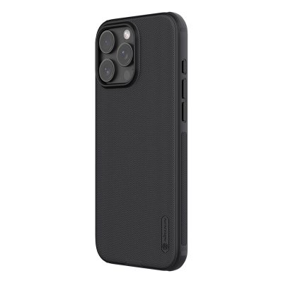 3. Nillkin Super Frosted Shield Pro Magnetic Case for iPhone 16 Pro - black