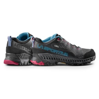 4. La Sportiva Spire Woman GTX ZFHS095K00B24 Black/Topaz