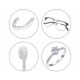 26. Activejet AUC-200 ultrasonic UV cleaner for dentures, glasses and jewelry, white.