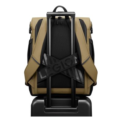 2. Lenovo GX41U39298 Laptop Bag 40.6 cm (16") Backpack Black, Yellow