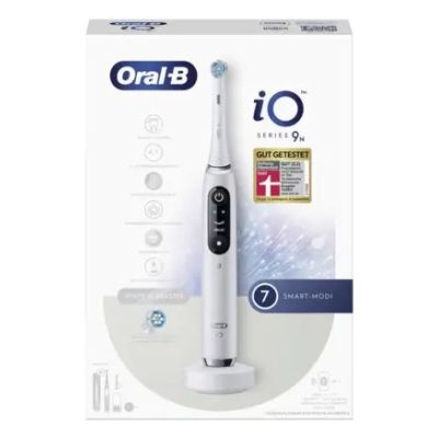 3. Oral-B iO Series 9 White Alabaster - toothbrush